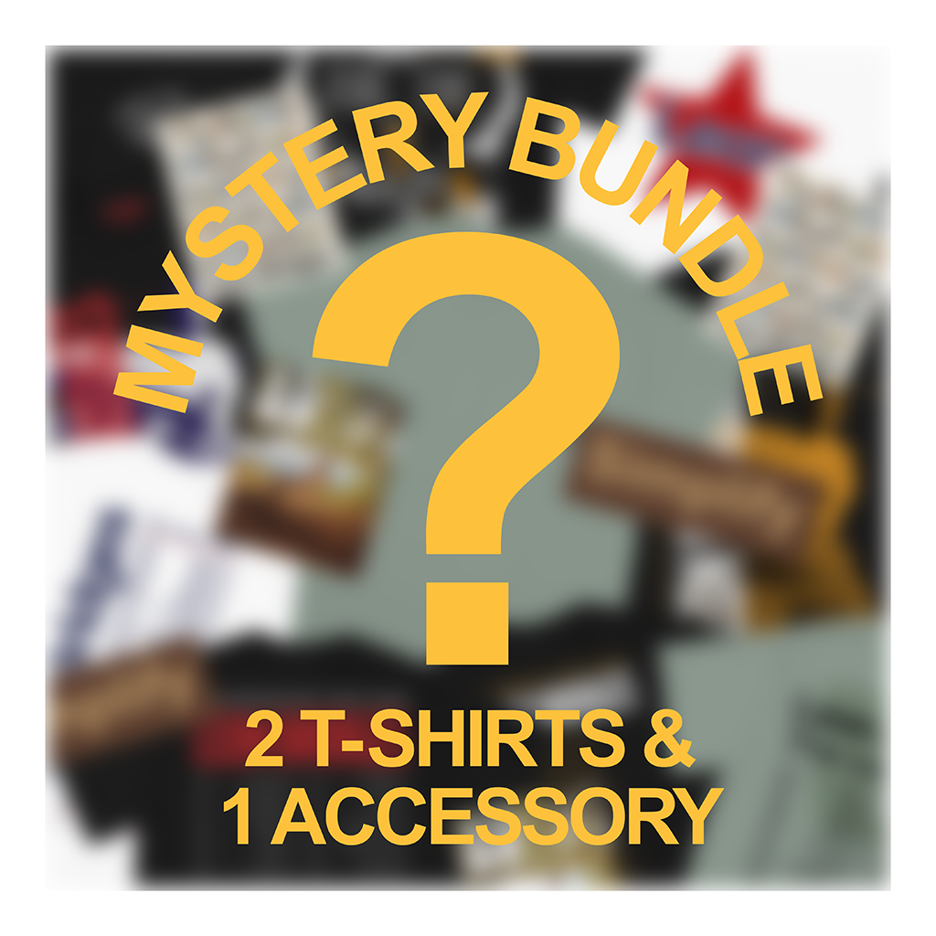 Mystery Bundle: 2 tshirts + 1 accessory