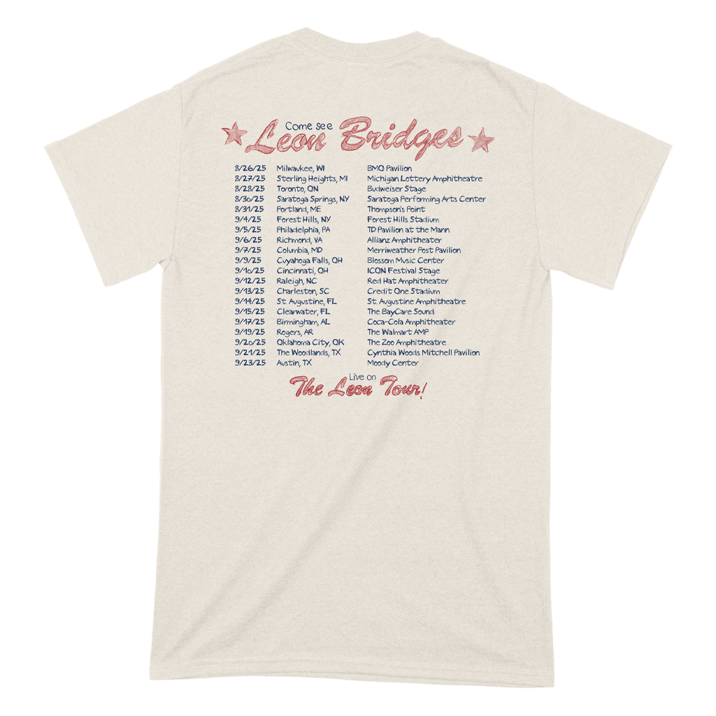 I'm Coming Home Fall 2025 Tour T-Shirt