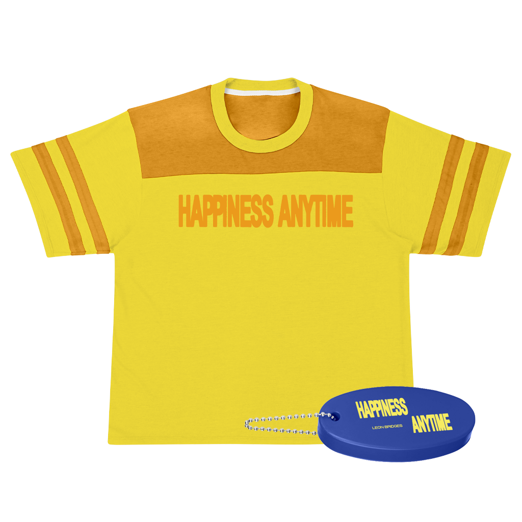 Happiness Anytime Camp Raglan T-Shirt