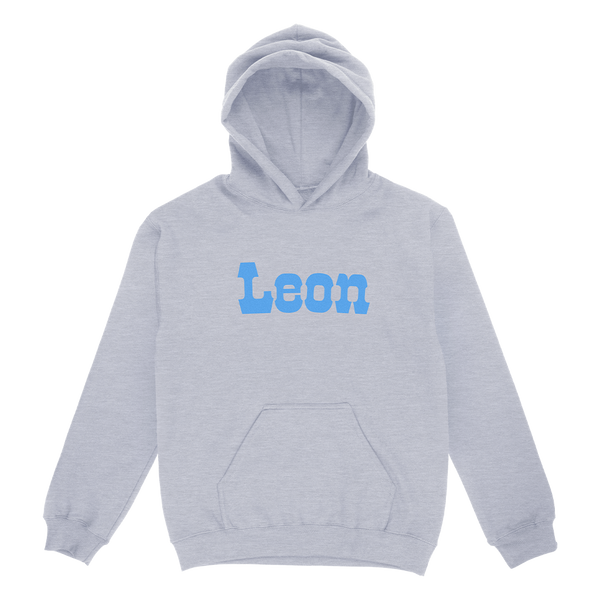 Leon Bridges Panther City Pullover Hoodie - White Heather