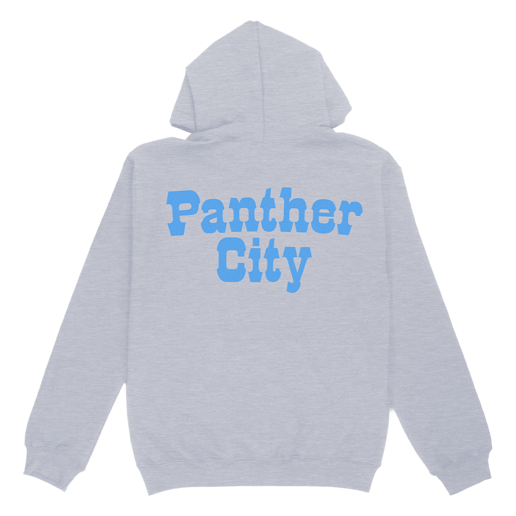 Leon Bridges Panther City Pullover Hoodie - White Heather - Leon Leon Bridges Panther City Pullover Hoodie - White Heather - Leon