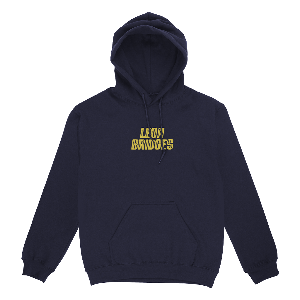 Leon Bridges Panther City Pullover Hoodie - Classic Navy - Leon Leon Bridges Panther City Pullover Hoodie - Classic Navy - Leon