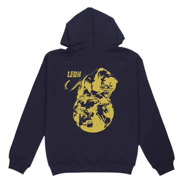Leon Bridges Panther City Pullover Hoodie - Classic Navy - Leon