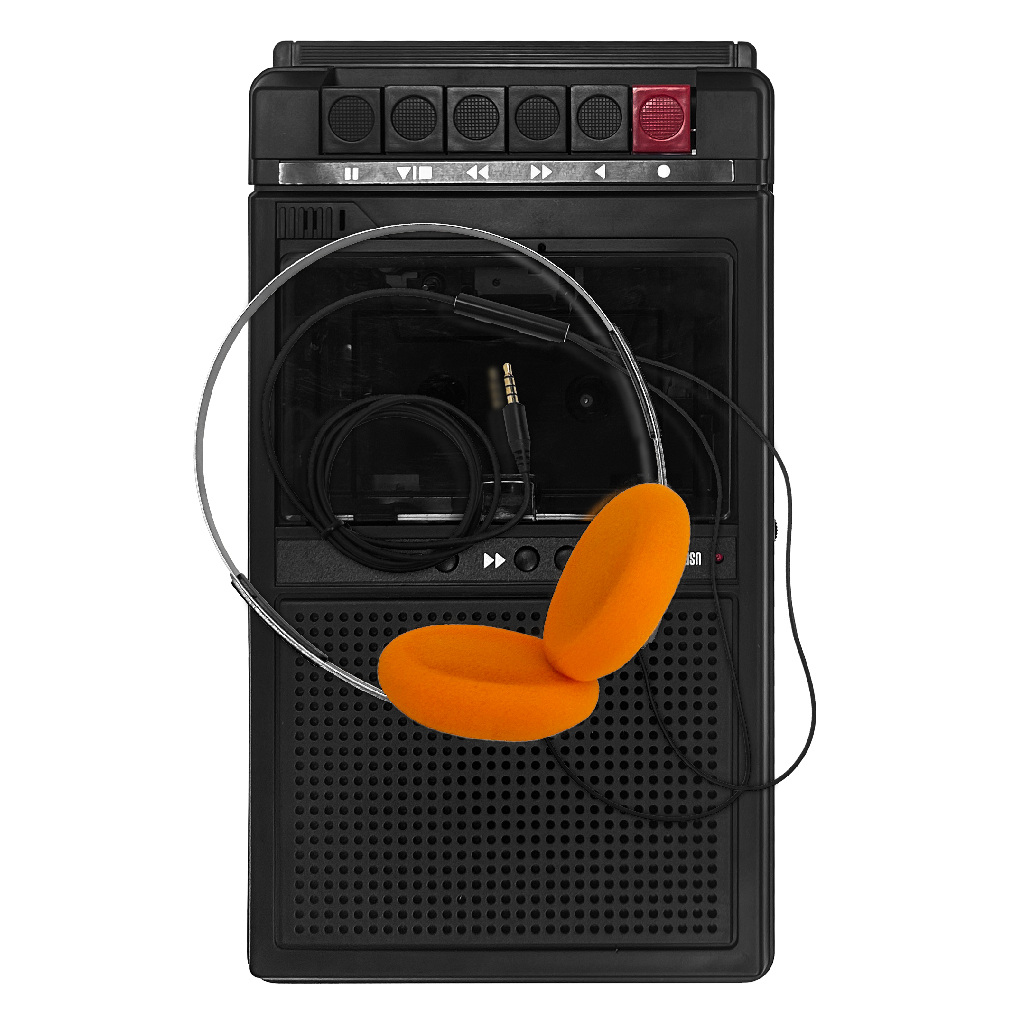 Happiness Anytime Cassette Player & Headphones