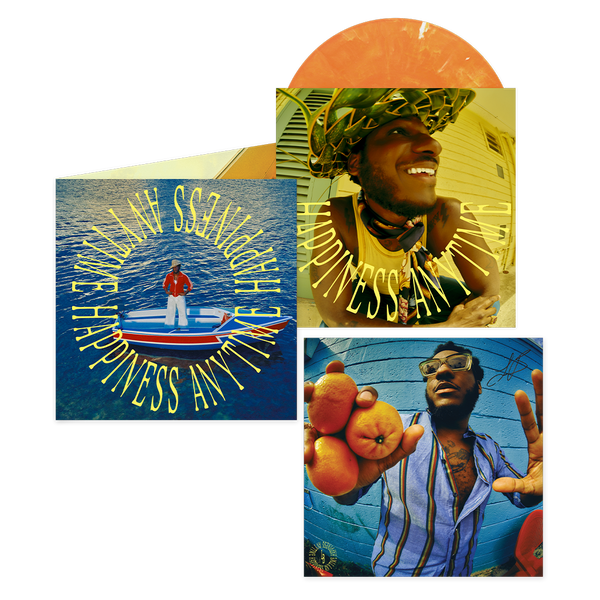 Leon Bridges Happiness Anytime SIGNED 12