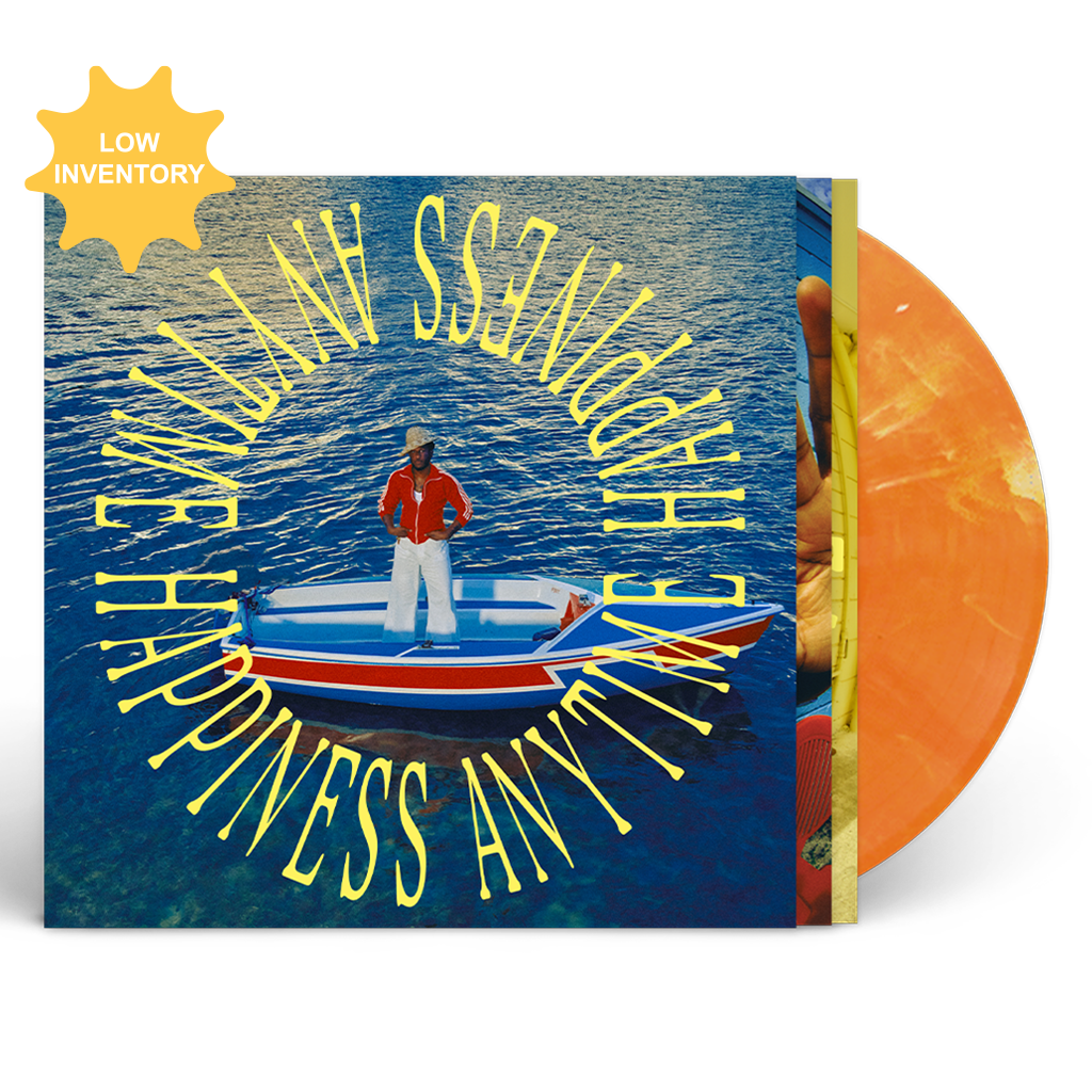 Happiness Anytime SIGNED 12" Vinyl (Fanta Orange) - Leon Exclusive