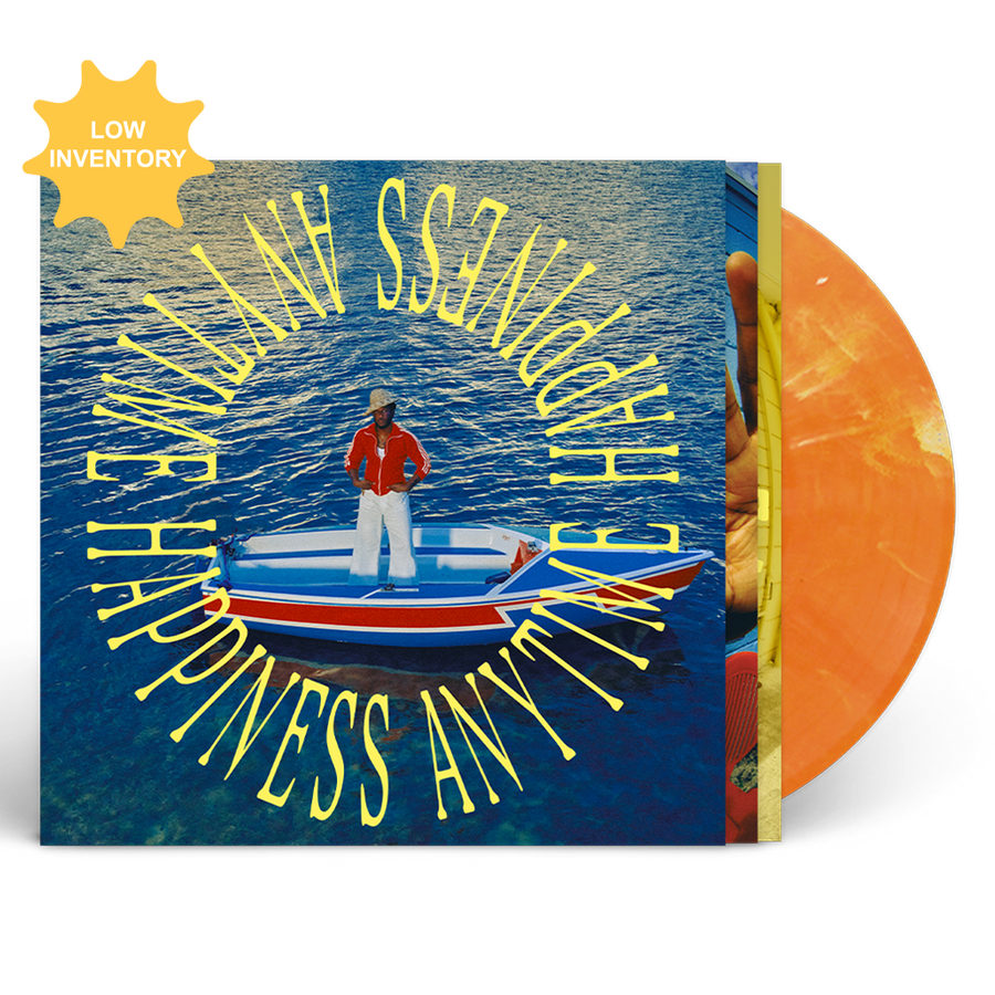 Happiness Anytime SIGNED 12" Vinyl (Fanta Orange) - Leon Exclusive