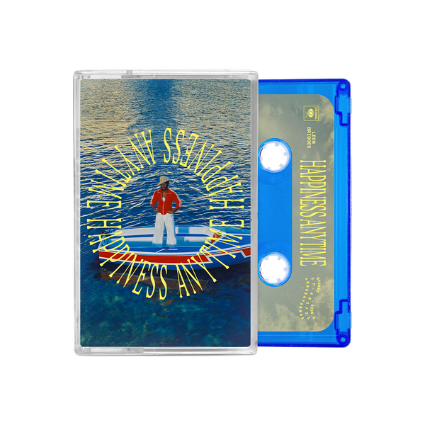 Leon Bridges Happiness Anytime Cassette (Lapis Lazuli Blue) - Leon