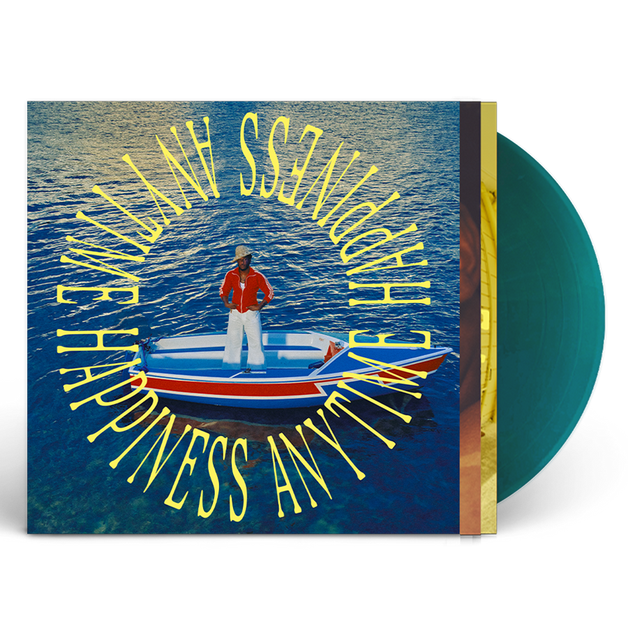 Happiness Anytime SIGNED 12" Vinyl (Ocean Blue) - Leon Exclusive