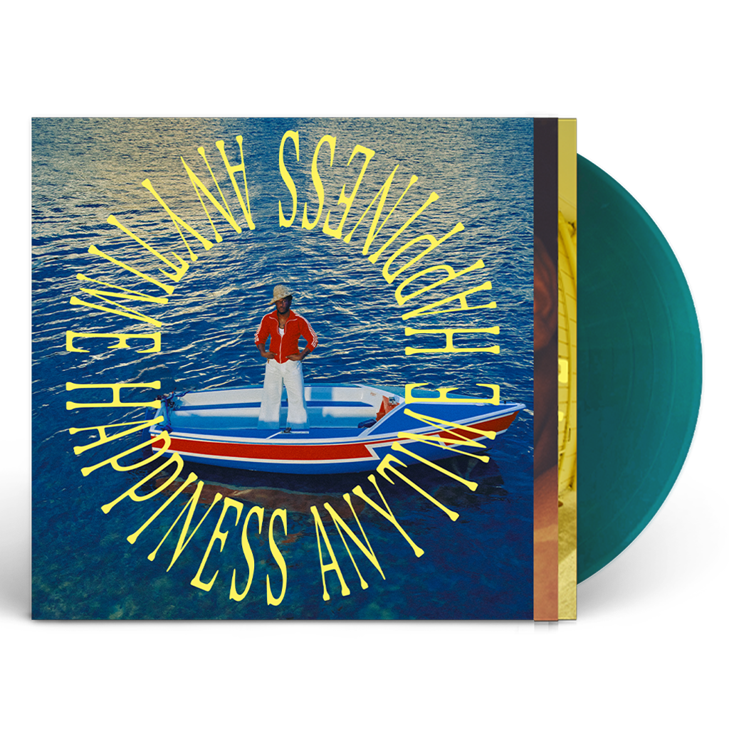 Happiness Anytime SIGNED 12" Vinyl (Ocean Blue) - Leon Exclusive