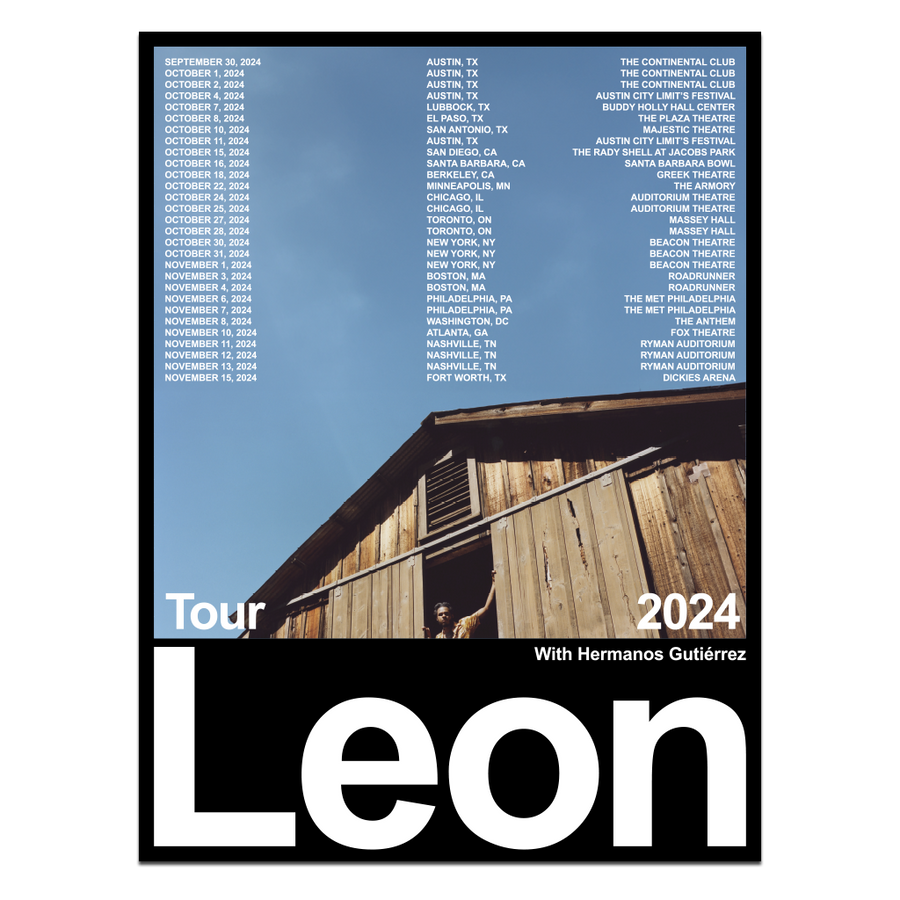Leon Tour 2024 Poster