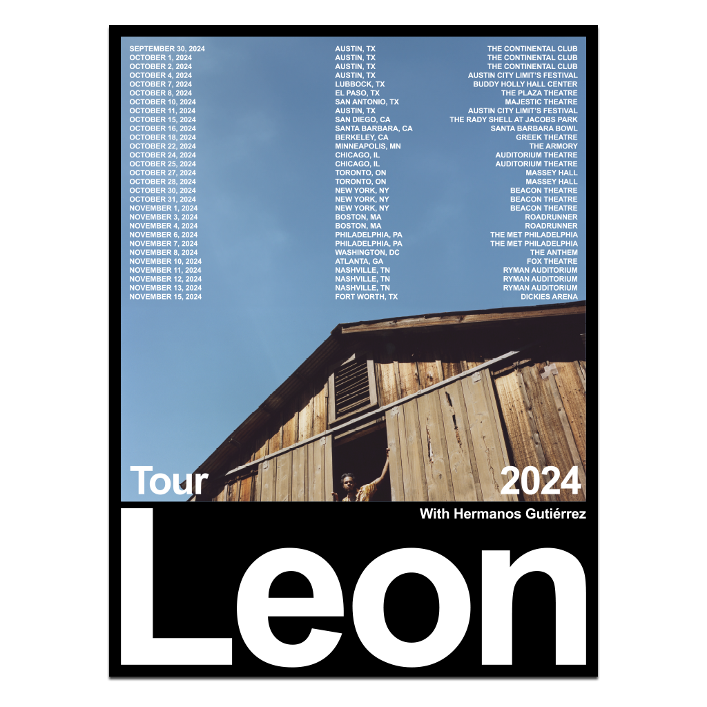 Leon Tour 2024 Poster