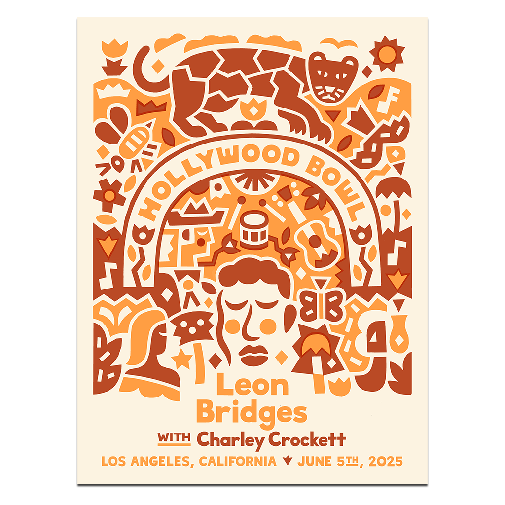 Los Angeles, CA Hollywood Bowl Poster - June 5, 2025