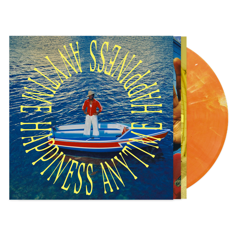 Happiness Anytime SIGNED 12" Vinyl (Fanta Orange) - Leon Exclusive